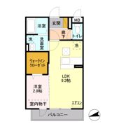 フルール さくらの間取り画像