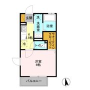 エスポワールⅡの間取り画像