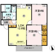 ディアコート A棟の間取り画像