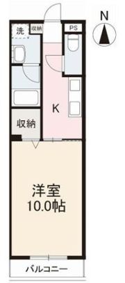 コンフォート松縄の間取り画像