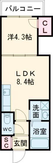 ブリリオ北野異人館通りの間取り画像