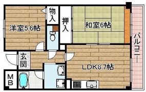オークハウスの間取り画像