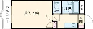 サンシャイン北別府の間取り画像