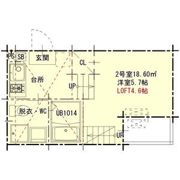 ハーモニーテラス山田の間取り画像
