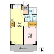 メゾンラフォーレの間取り画像
