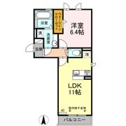エスポワールHugの間取り画像