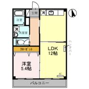 ツクモハイツの間取り画像