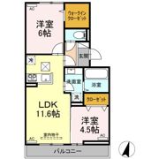アーバンライフヒロの間取り画像