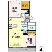 アーバンライフヒロの間取り画像