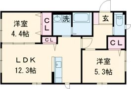 プラム春日の間取り画像