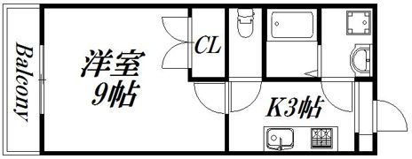 ブルー・シエルⅠの間取り画像