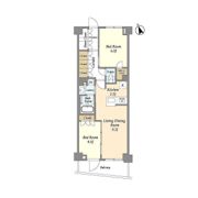 グランカーサ溝の口の間取り画像