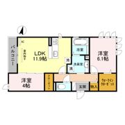 おばつじアイビーコート B棟の間取り画像