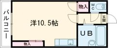 ヴィラ鶴崎の間取り画像