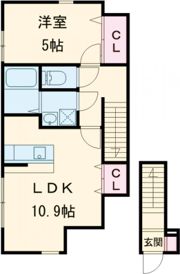 ブロッサム遠見塚の間取り画像
