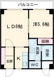 シャングリラ今泉の間取り画像