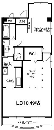 伊藤ハイツの間取り画像