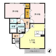 サングリーン Cの間取り画像