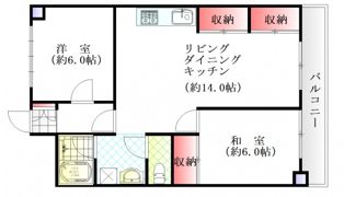 サンフラワー東雲の間取り画像