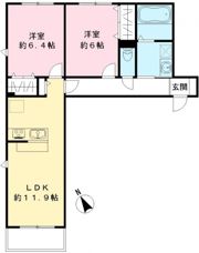 ユアメゾン南観音の間取り画像