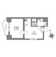 アズミュージック新宿御苑の間取り画像