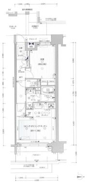 プレサンス ロジェ 名古屋駅NORTH FRONTの間取り画像