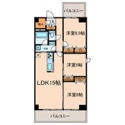 The West Oakの間取り画像