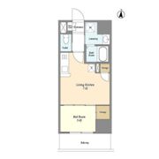 アクシーズタワー川口Ⅷの間取り画像