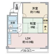 近藤マンションの間取り画像