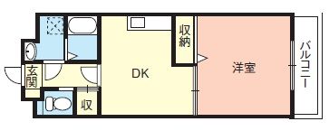 シャトー雅の間取り画像