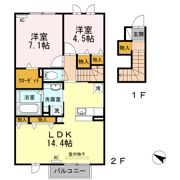 ワンロードの間取り画像