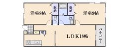 ライズガーデン参番館の間取り画像