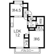 メゾン石塚の間取り画像