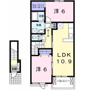 ベル オーブⅠの間取り画像