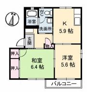 フォーレス新町の間取り画像