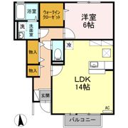 ソシアドミール B棟の間取り画像