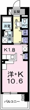 クレール姫路の間取り画像