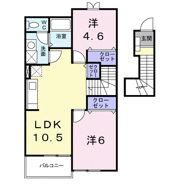 ラフィーネAYA A棟の間取り画像