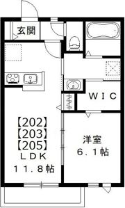 リアン テラス B棟の間取り画像