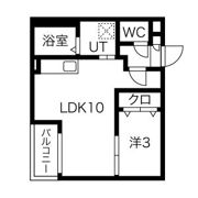 Jack kasaderaⅡの間取り画像