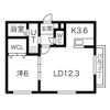 クラリス南平岸Ⅱの間取り画像