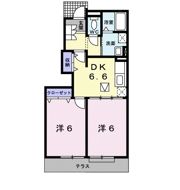 ラッキー Bの間取り画像