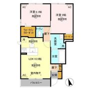 カレント Ⅲの間取り画像