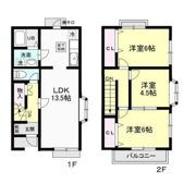 グランシェールIの間取り画像