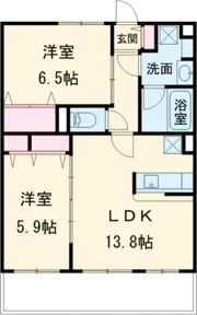 ベルフォーレ御所南の間取り画像