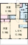 ベルフォーレ御所南の間取り画像