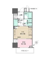 ザ・パークハウス麹町レジデンスの間取り画像