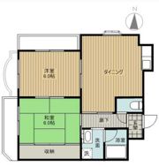 マンション富士の間取り画像