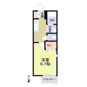 フラット北大宮の間取り画像