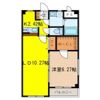 クレールⅢの間取り画像